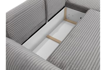 Burman Sovesofa med Sjeselong 3-seter i Manchester - Brun - Møbler - Sofaer - Sovesofaer