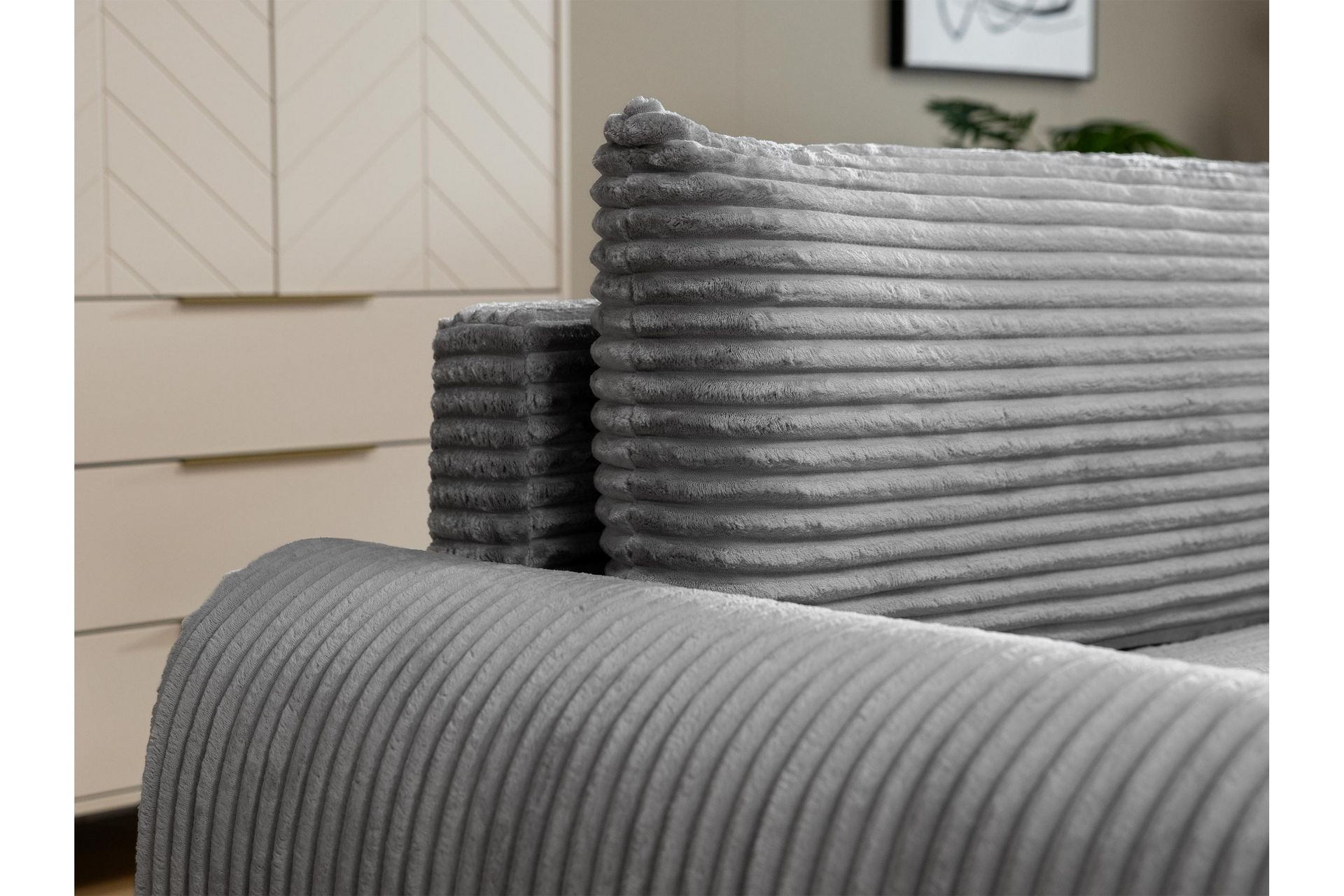 Burman Sovesofa med Sjeselong 3-seter i Manchester - Brun - Møbler - Sofaer - Sovesofaer