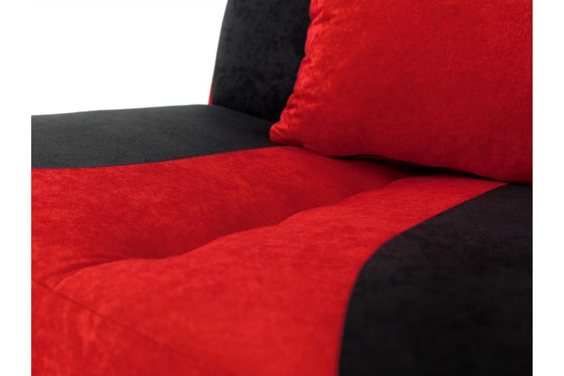 Burralla 2-seters Utfellbar Sovesofa 118x184 cm med Oppbevaring i Fløyel - Grønn - Møbler - Sofaer - Sovesofaer