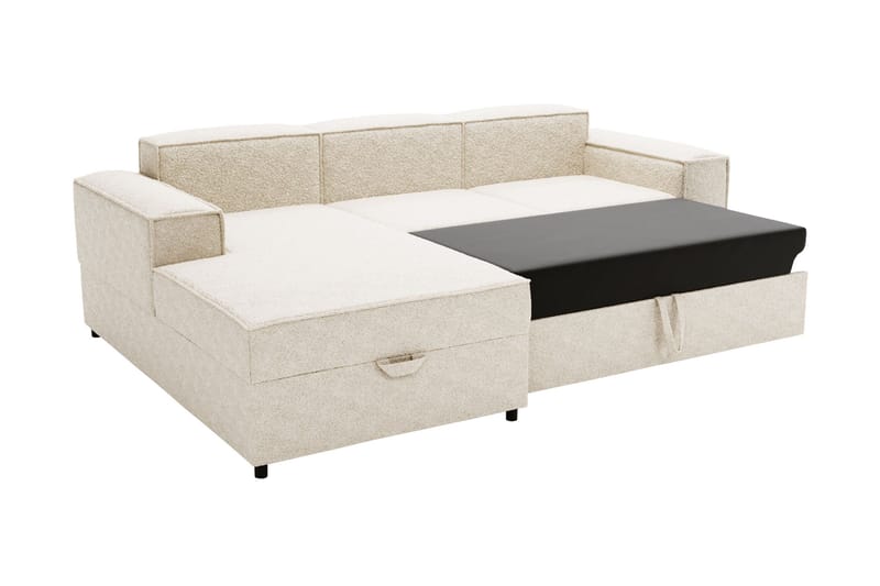 Bysantinsk Sovesofa Med 3-Seters Divan - Beige - Møbler - Sofaer - Sovesofaer