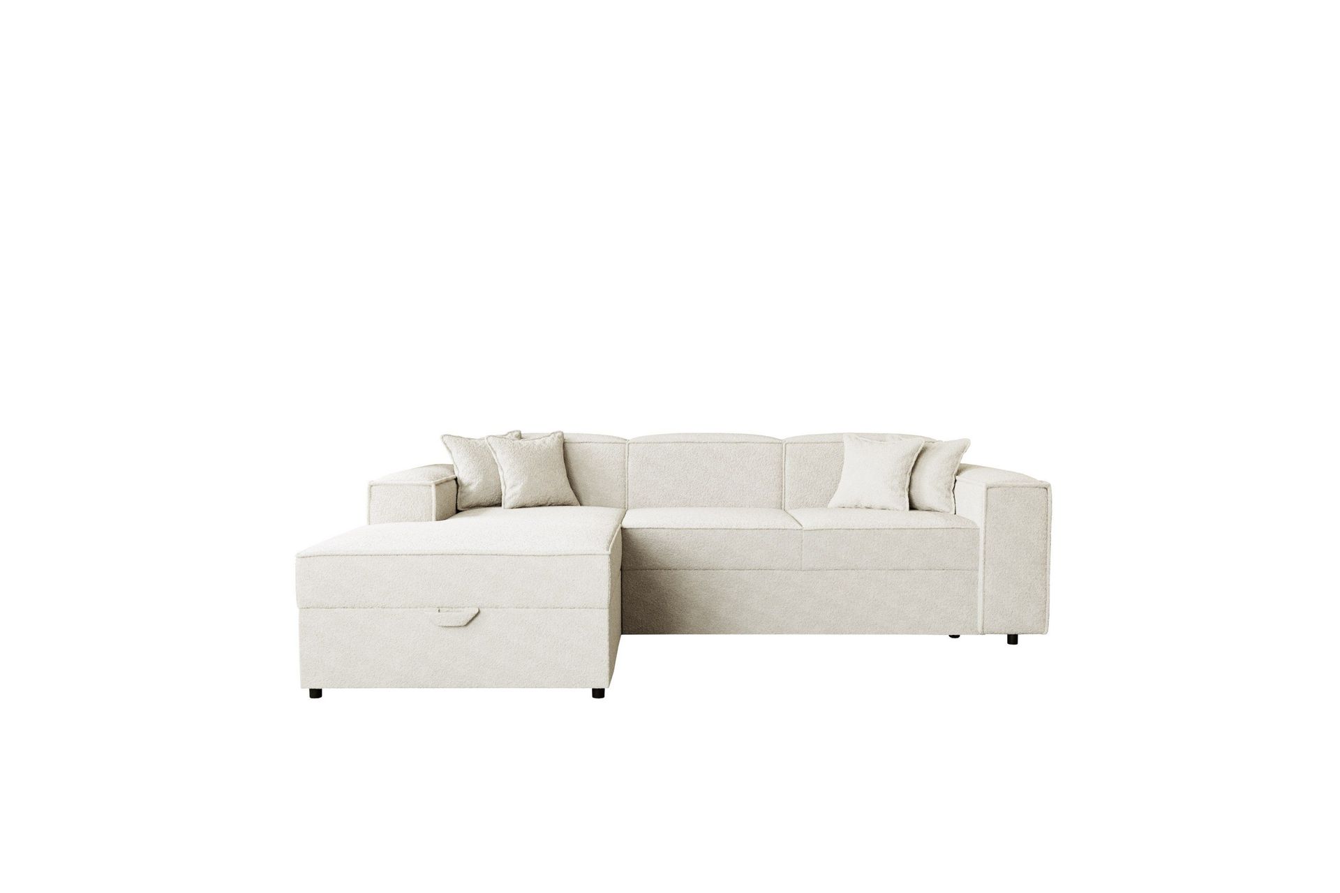 Bysantinsk Sovesofa Med 3-Seters Divan - Beige