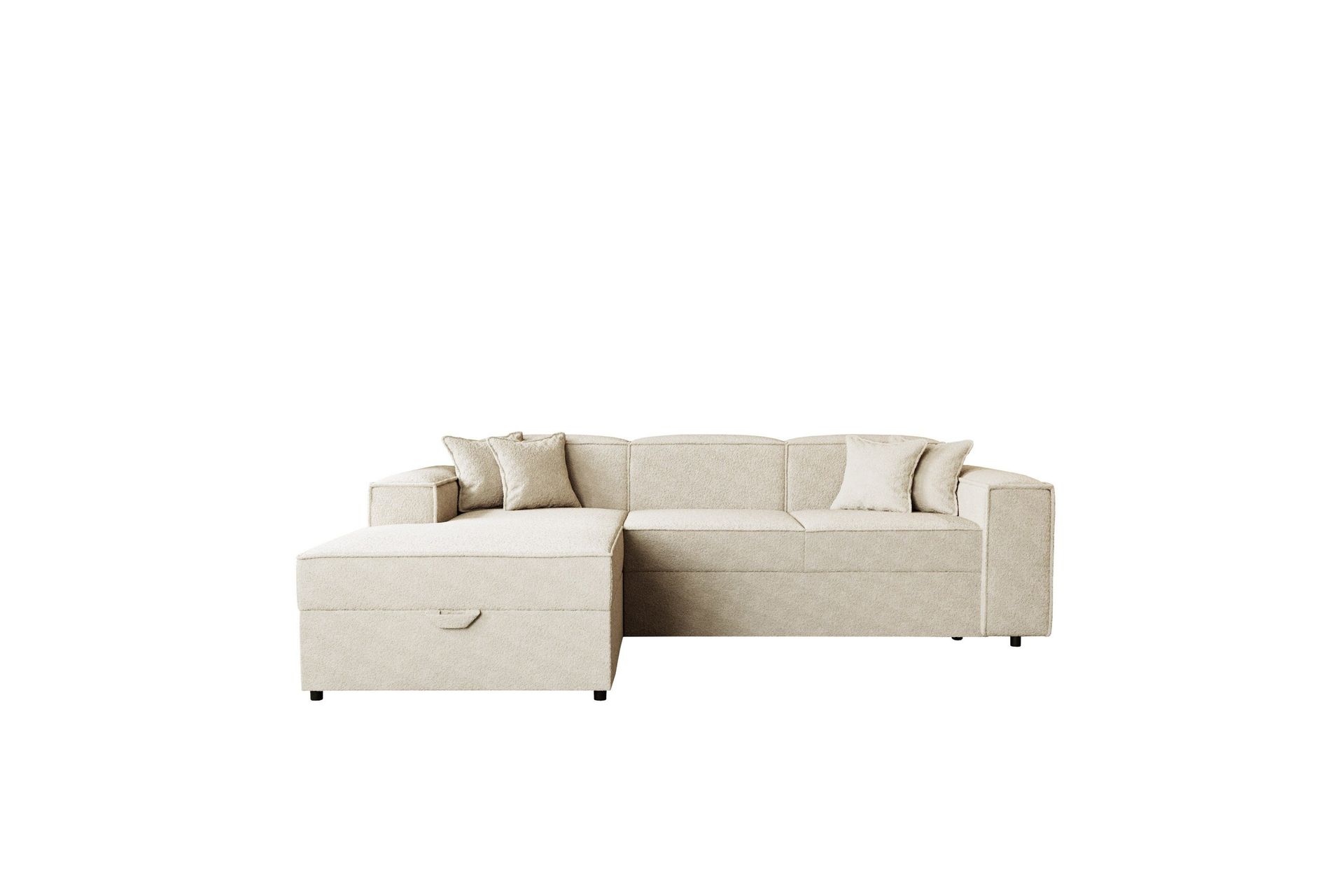 Bysantinsk Sovesofa Med 3-Seters Divan - Beige