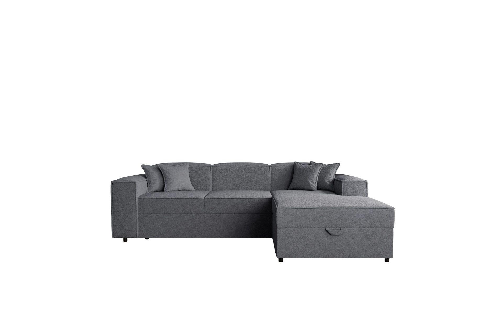 Bysantinsk Sovesofa Med 3-Seters Divan - Grå