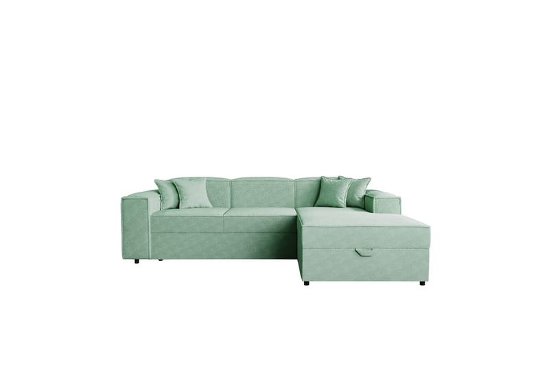 Bysantinsk Sovesofa Med 3-Seters Divan, Grå