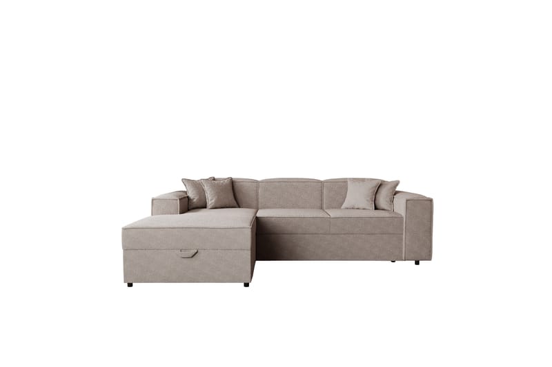 Bysantinsk Sovesofa Med 3-Seters Divan - Grå - Møbler - Sofaer - Sovesofaer