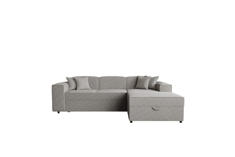 Bysantinsk Sovesofa Med 3-Seters Divan - Grå - Møbler - Sofaer - Sovesofaer