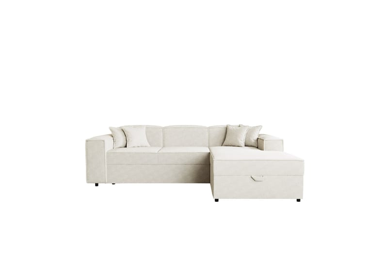 Bysantinsk Sovesofa Med 3-Seters Divan - Hvit - Møbler - Sofaer - Sovesofaer