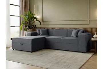 Bysantinsk Sovesofa Med 3-Seters Divan - Hvit - Møbler - Sofaer - Sovesofaer