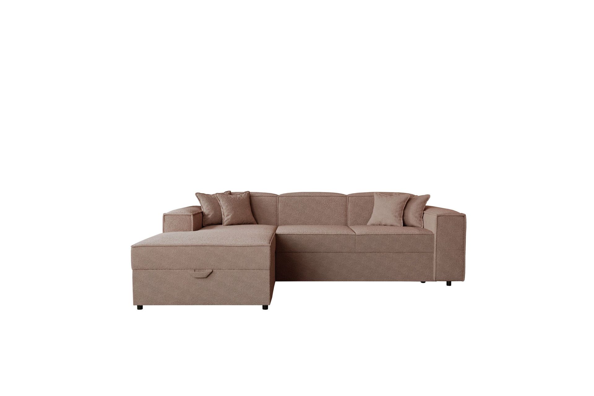 Bysantinsk Sovesofa Med 3-Seters Divan - Rosa
