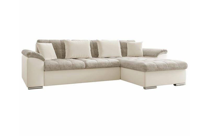 Camior 3-seters Hjørnesovesofa - Grå - Møbler - Sofaer - Sovesofaer
