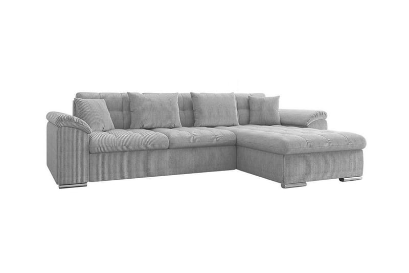 Camior 3-seters Hjørnesovesofa - Lysegrå - Møbler - Sofaer - Sovesofaer