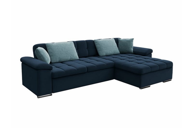 Camior 3-seters Hjørnesovesofa - Mørkeblå - Møbler - Sofaer - Sovesofaer