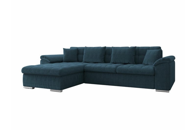 Camior 3-seters Hjørnesovesofa - Mørkeblå - Møbler - Sofaer - Sovesofaer