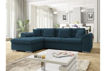 Camior 3-seters Hjørnesovesofa - Mørkeblå - Møbler - Sofaer - Sovesofaer