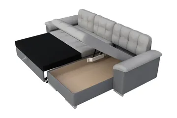 Camior Sovesofa med Divan 3-seter - Oransje - Møbler - Sofaer - Sovesofaer