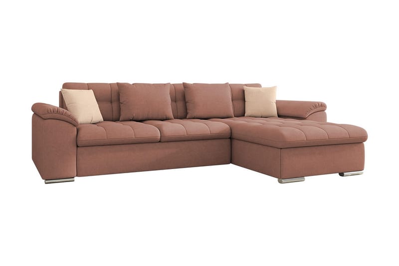 Camior Sovesofa Venstre - Rosa - Møbler - Sofaer - Sovesofaer