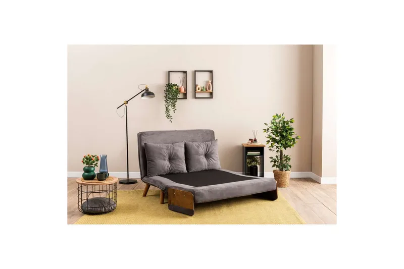 Canelo Sovesofa 2-sits - Grå - Møbler - Sofaer - Sovesofaer