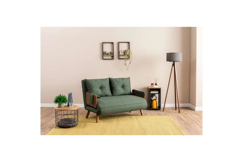 Canelo Sovesofa 2-sits - Grønn - Møbler - Sofaer - Sovesofaer