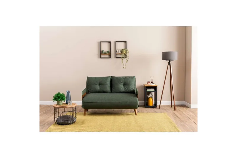 Canelo Sovesofa 2-sits - Grønn - Møbler - Sofaer - Sovesofaer