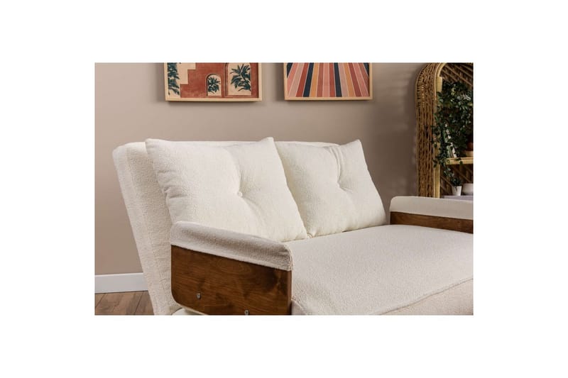Canelo Sovesofa 2-sits - Hvit - Møbler - Sofaer - Sovesofaer
