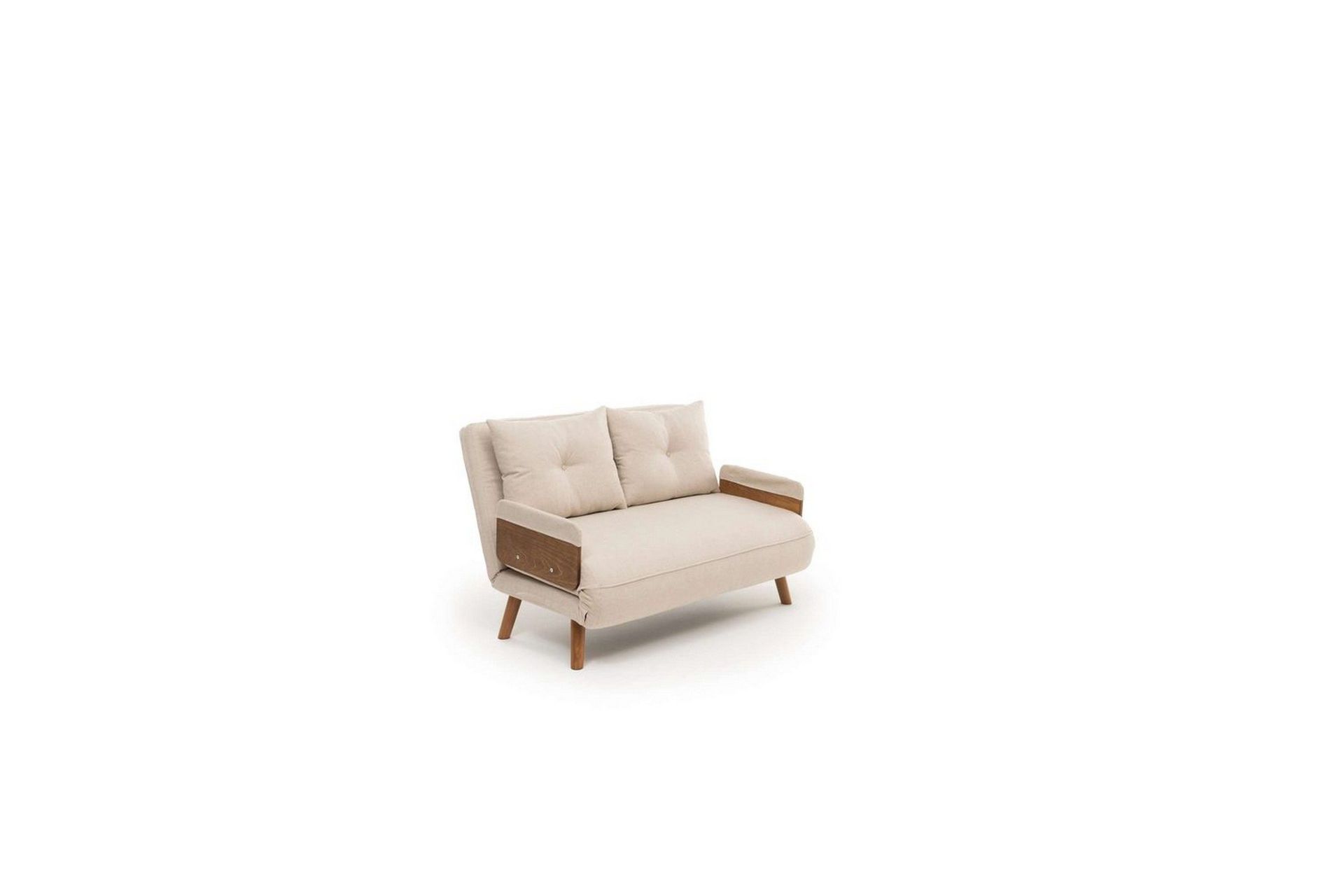 Canelo Sovesofa 2-sits - Krem