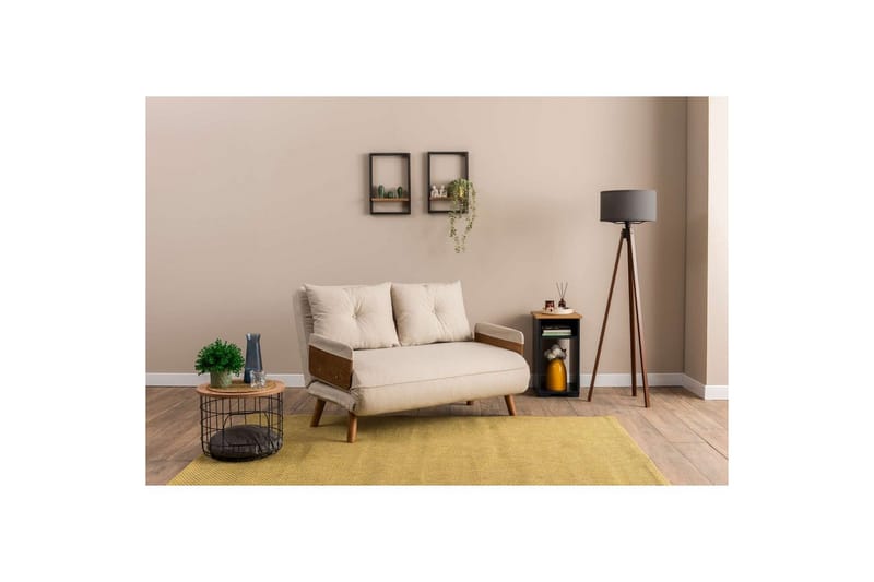 Canelo Sovesofa 2-sits - Krem - Møbler - Sofaer - Sovesofaer