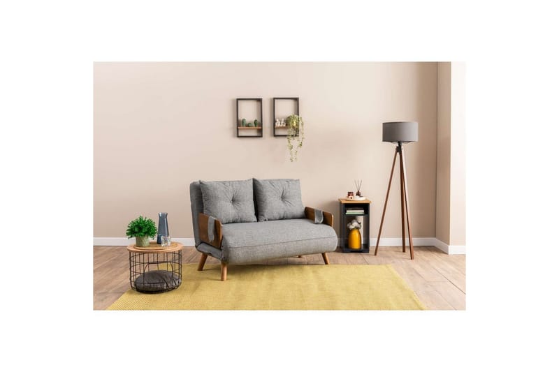 Canelo Sovesofa 2-sits - Lysegrå - Møbler - Sofaer - Sovesofaer