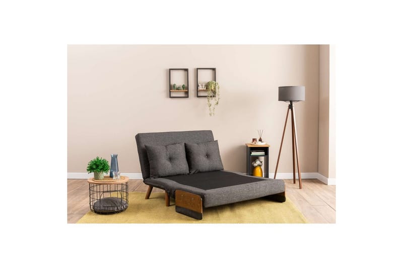 Canelo Sovesofa 2-sits - Mørkegrå - Møbler - Sofaer - Sovesofaer
