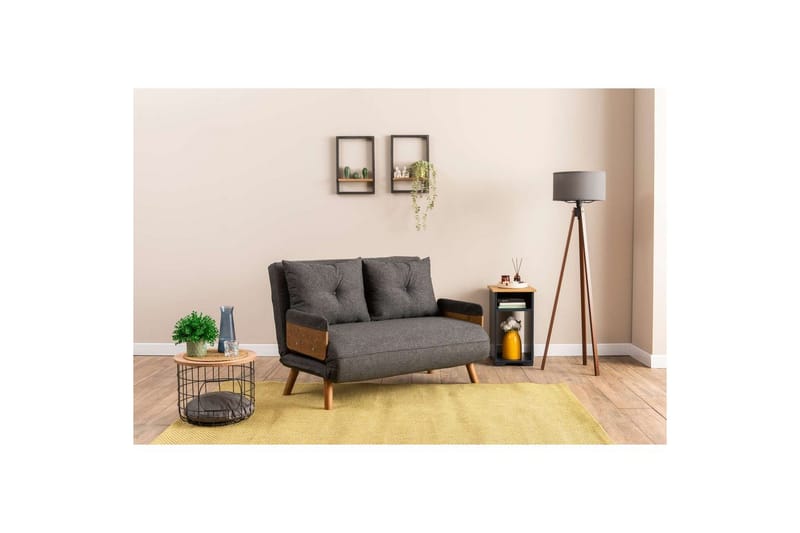 Canelo Sovesofa 2-sits - Mørkegrå - Møbler - Sofaer - Sovesofaer