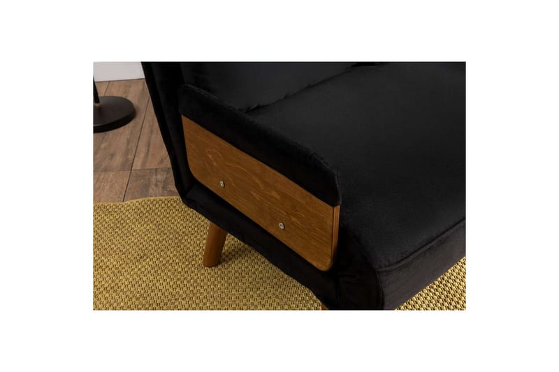 Canelo Sovesofa 2-sits - Sort - Møbler - Sofaer - Sovesofaer