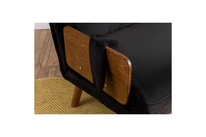 Canelo Sovesofa 2-sits - Sort - Møbler - Sofaer - Sovesofaer