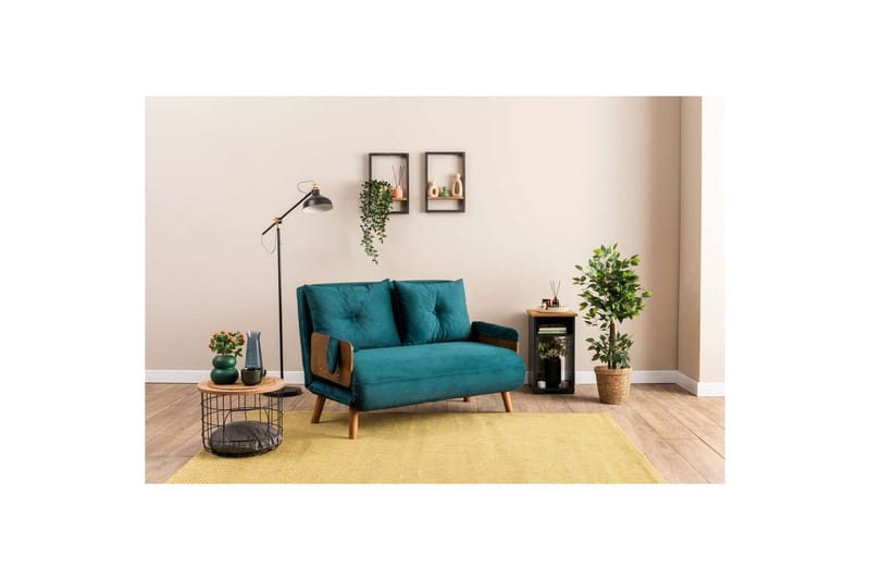 Canelo Sovesofa 2-sits - Petrol Grønn - Møbler - Sofaer - Sovesofaer