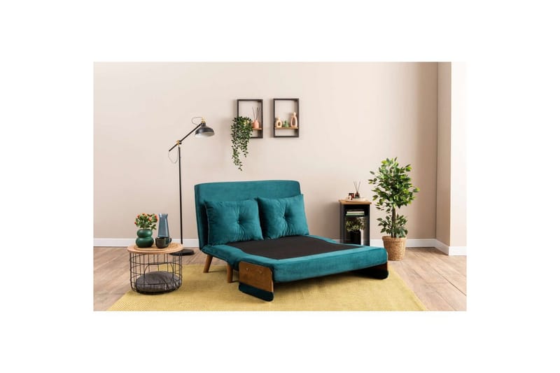 Canelo Sovesofa 2-sits - Petrol Grønn - Møbler - Sofaer - Sovesofaer