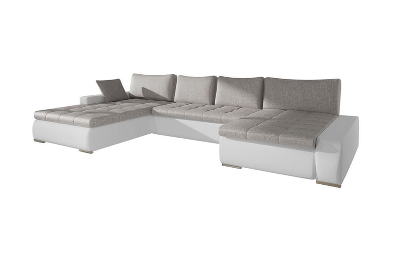 Caro U-sovesofa 394x213x80 cm - Sovesofaer - Skinnsofaer - U sovesofa - Sovesofa divan