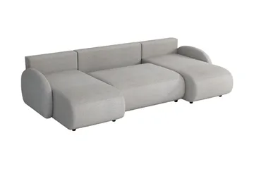 Carve Sovesofa Dobbel Divan 3-Seter - Beige - Møbler - Sofaer - Sovesofaer