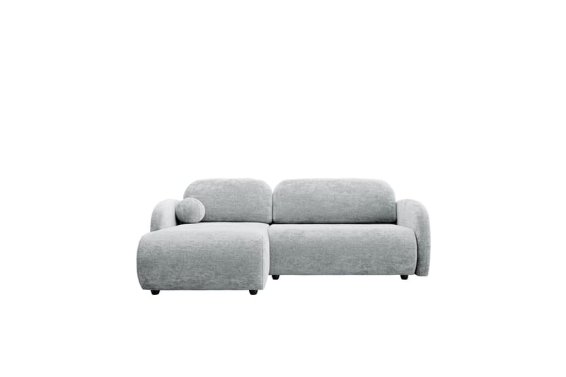 Carve Sovesofa Med 2-Seters Divan - Grå - Møbler - Sofaer - Sovesofaer