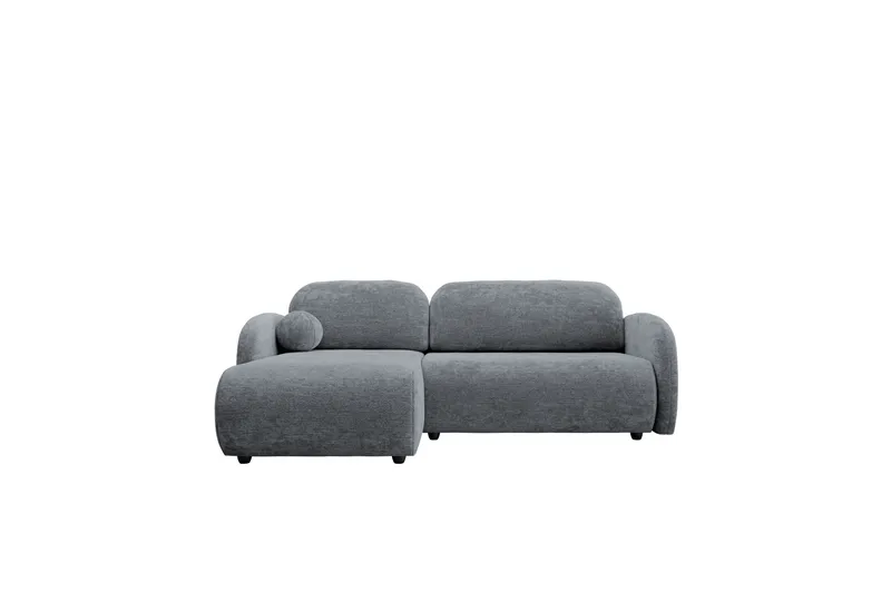 Carve Sovesofa Med 2-Seters Divan - Grå - Møbler - Sofaer - Sovesofaer