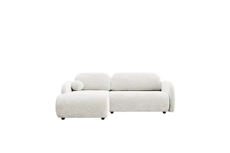 Carve Sovesofa Med 2-Seters Divan - Hvit - Møbler - Sofaer - Sovesofaer