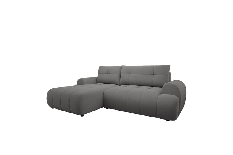 Ceibo Sovesofa med Sjeselong 3-seter - Grå - Møbler - Sofaer - Sovesofaer