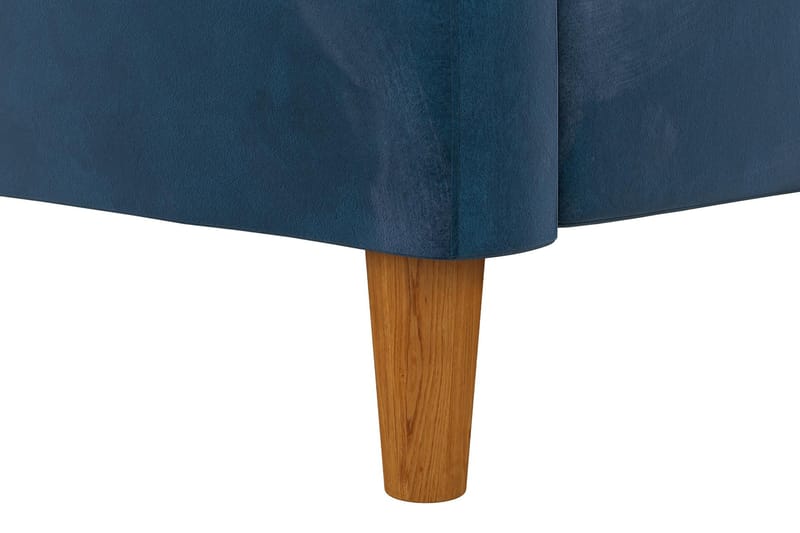 Celine 3-sits Divansovesofa Fløyel/Marineblå - Dorel Home - Møbler - Sofaer - Sovesofaer - Sovesofa divan