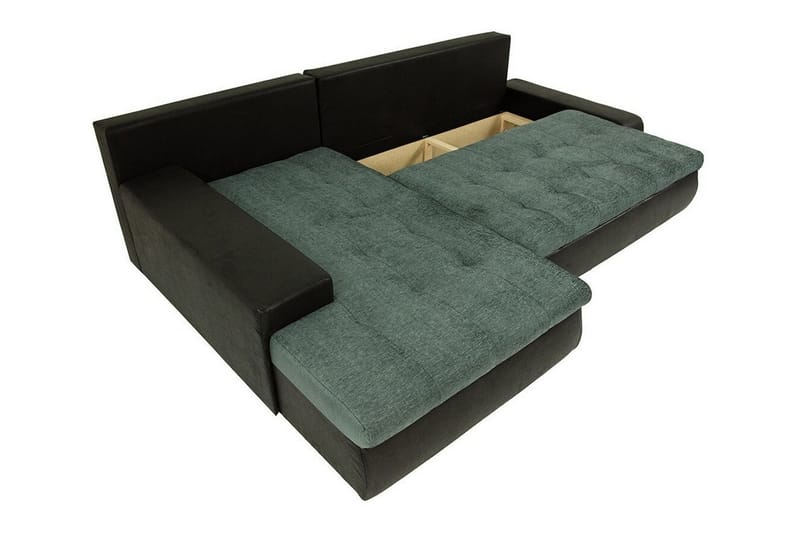 Cerys 3-seters Hjørnesofa - Mørkeblå - Møbler - Sofaer - Sovesofaer