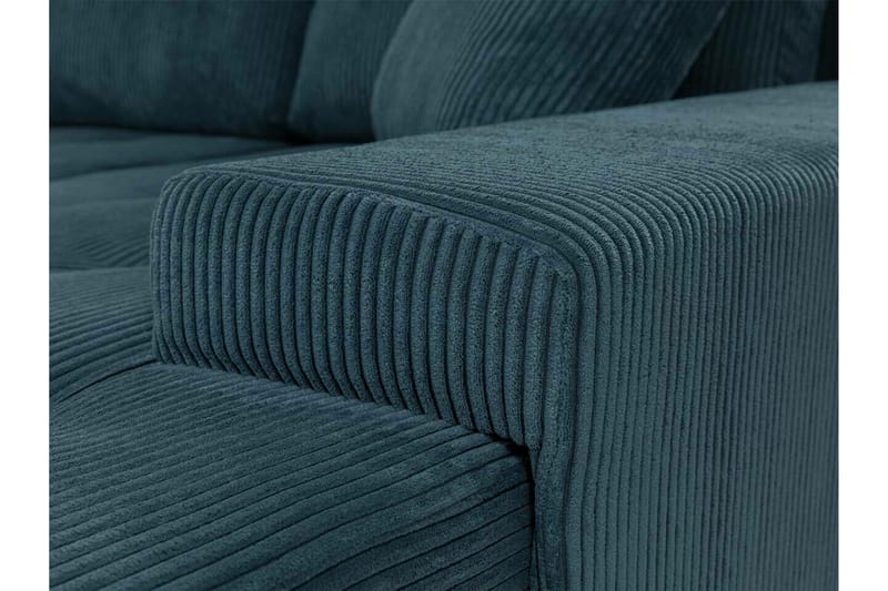 Cerys 3-seters Hjørnesofa - Mørkeblå - Møbler - Sofaer - Sovesofaer