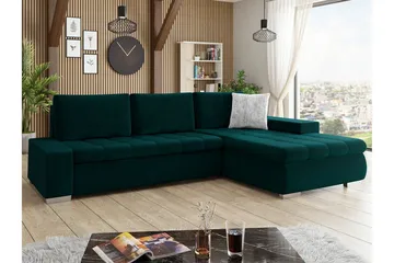Cerys 3-seters hjørnesovesofa - Møbler - Sofaer - Sovesofaer