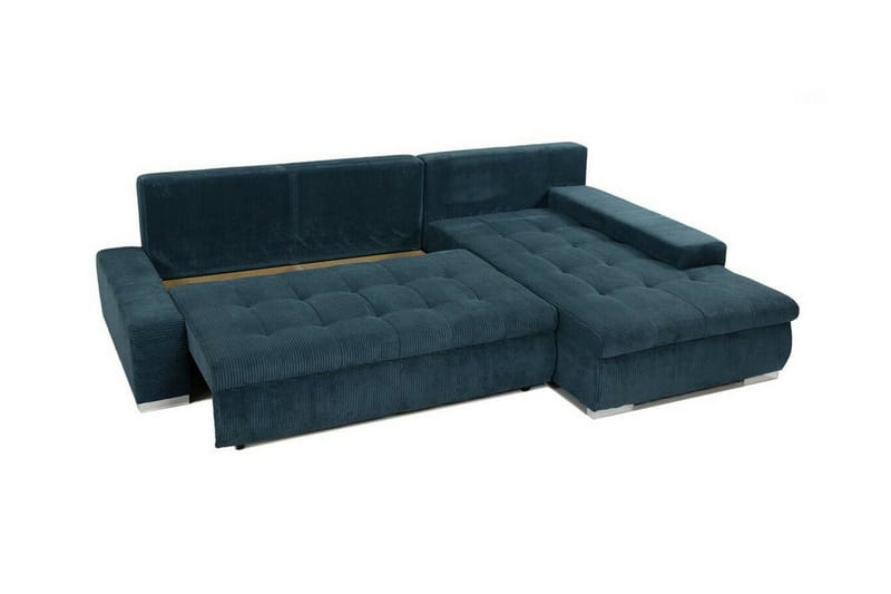 Cerys 3-sits Hörnbäddsoffa NO_BRAND Brown - Møbler - Sofaer - Sovesofaer