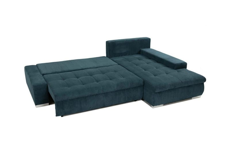 Cerys 3-sits Hörnbäddsoffa NO_BRAND Dark blue - Møbler - Sofaer - Sovesofaer