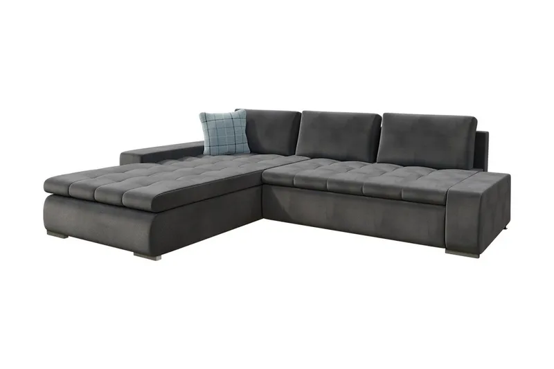 Cerys Hjørnesofa - Grå - Møbler - Sofaer - Sovesofaer