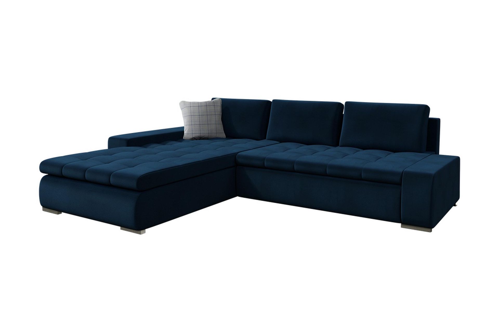 Cerys Hjørnesofa - Mörkblå - Møbler - Sofaer - Sovesofaer