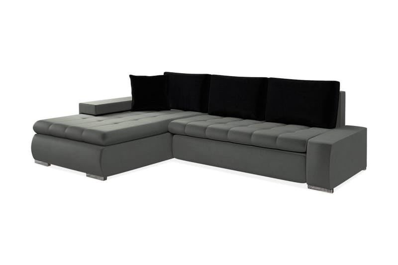 Cerys Hjørnesovesofa - Grå - Møbler - Sofaer - Sovesofaer