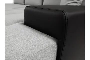 Cerys Sovesofa Med 3-Seters Divan - Oransje - Møbler - Sofaer - Sovesofaer
