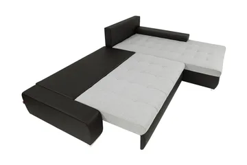 Cerys Sovesofa Med 3-Seters Divan - Oransje - Møbler - Sofaer - Sovesofaer